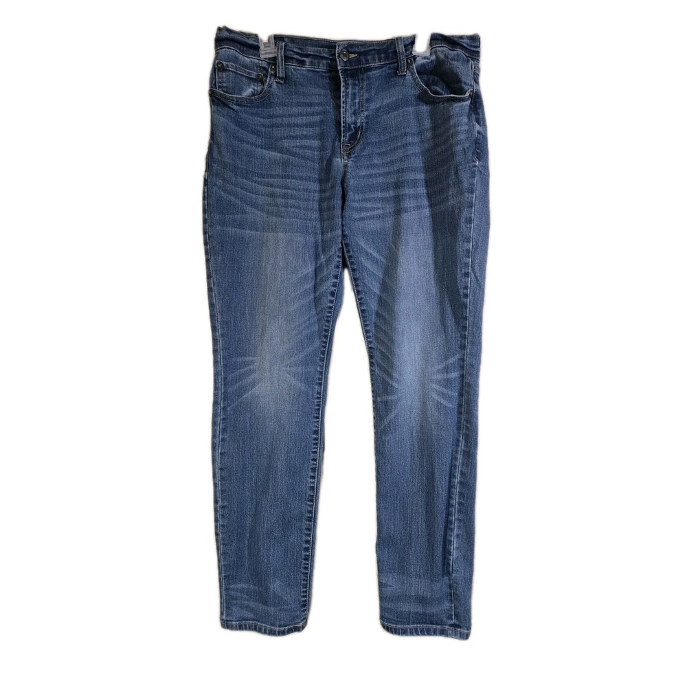 Aeropostale Skinny Jeans Men's 34X32 Blue Stretch Spandex